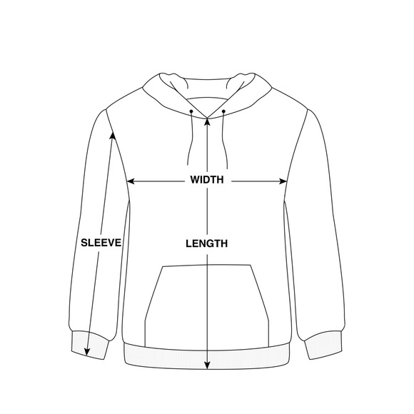 Bones Rhinestone Hoodie - Royal Blue - Picture 8 of 8